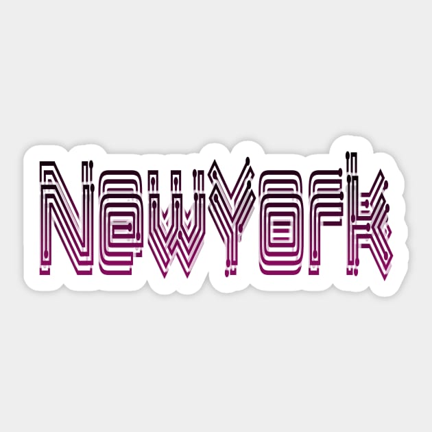 New York City Sticker by EMAZY